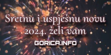Sretna vam nova 2024. godina, puno zdravlja, sreće, ljubavi, mira i svega što si i sami želite…Budite mudri i ne dajte se zavarati