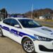 policijskom vozilu