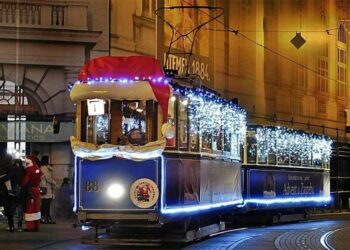božićni tramvaj
