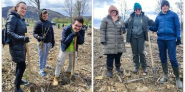 Velikogorički Šumoborci odradili još jednu akciju pošumljavanja kod Petrinje