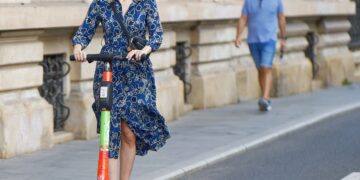 U padu s električnog romobila