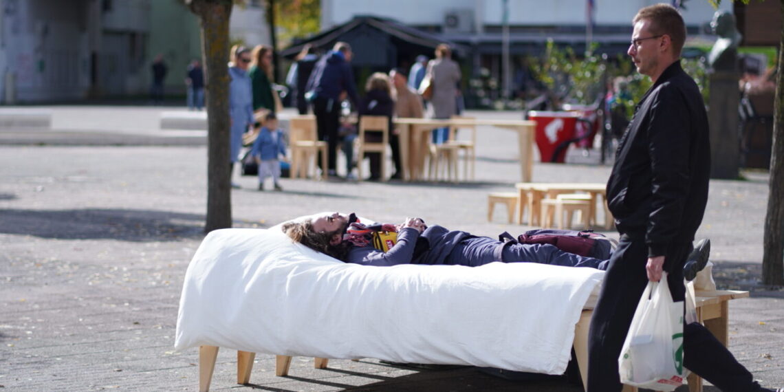 Francuski umjetnici započeli trodnevnu izvedbu u Velikoj Gorici