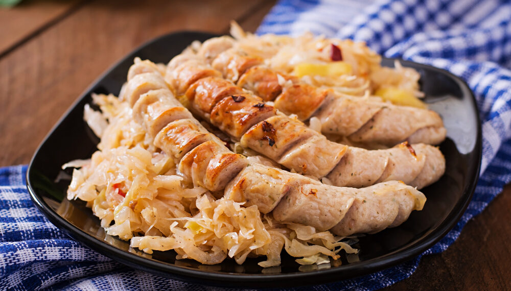 kiselo zelje s kobasicama