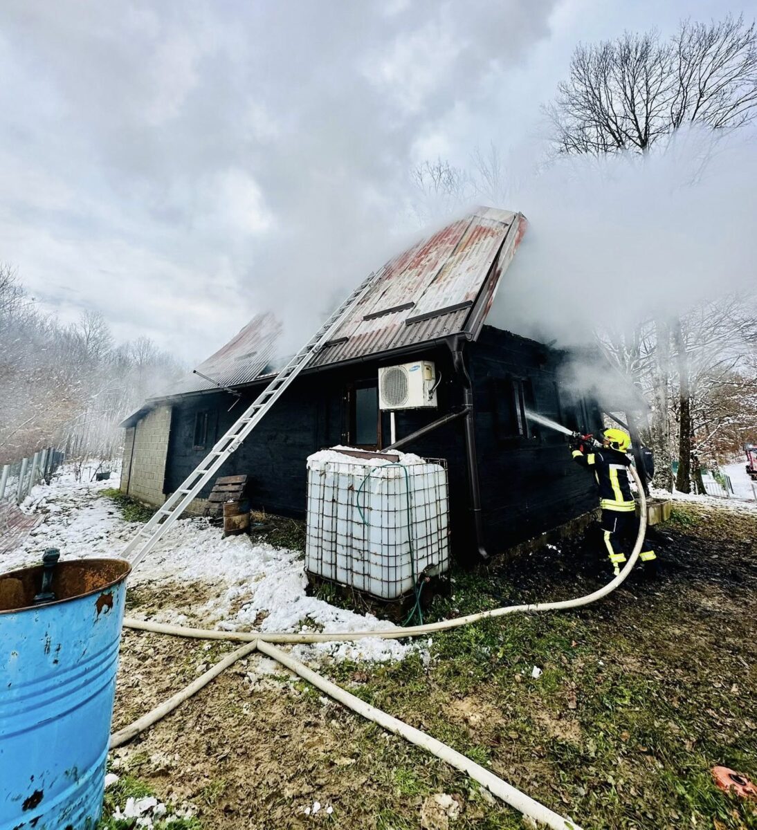 požar obiteljske kuće