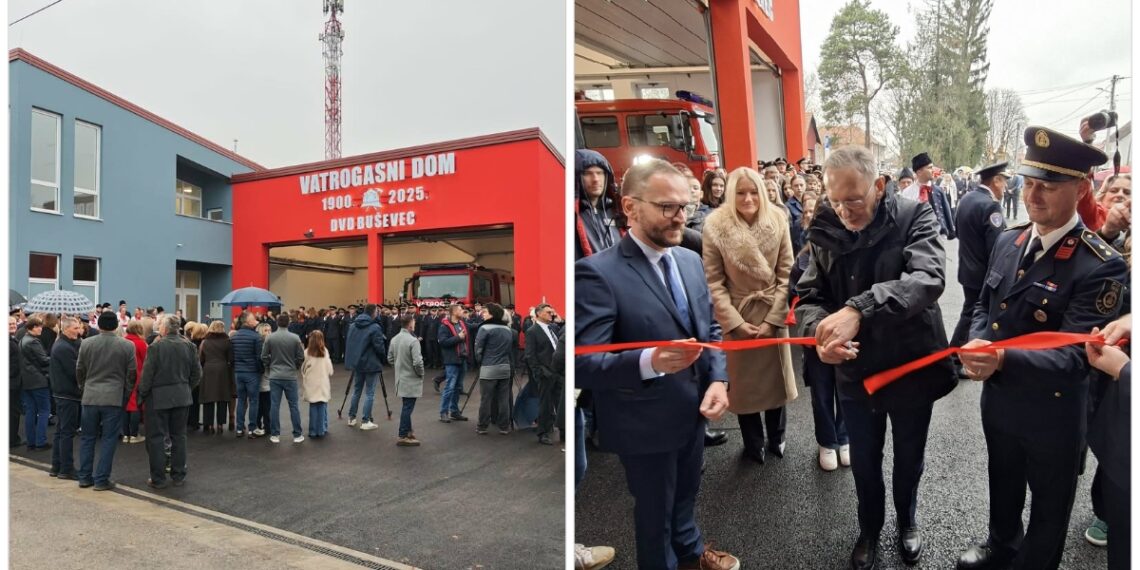 U Buševcu otvoren novi vatrogasni dom koji će koristiti vatrogasci i sve udruge