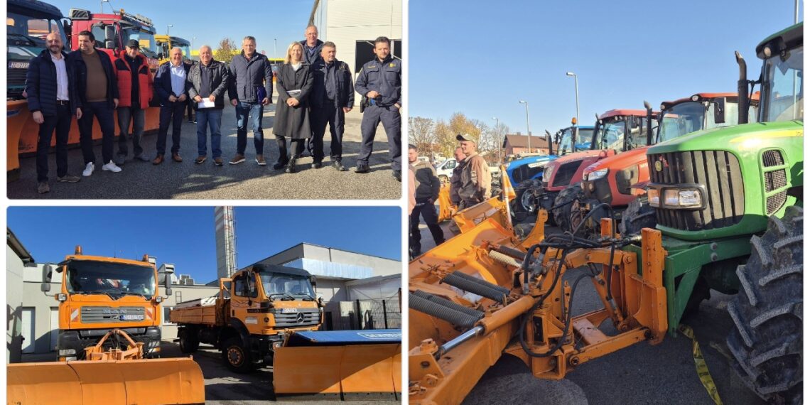 Velika Gorica spremna za snijeg: Održana smotra zimske službe