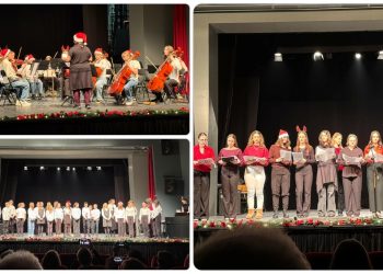 Božićni koncert Glazbene škole oduševio prepunu dvoranu u Pučkom učilištu