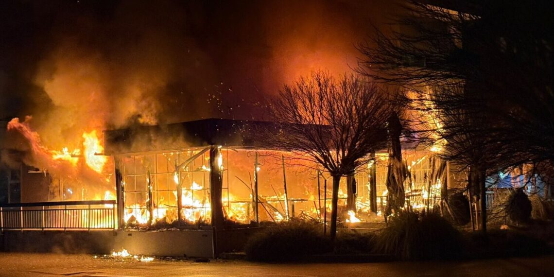 namjerno zapalili ugostiteljski objekt