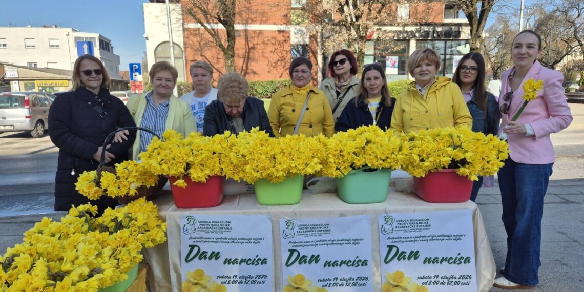 Dan narcisa u Velikoj Gorici: Građani i političari zajedno u podršci borbi protiv raka dojke