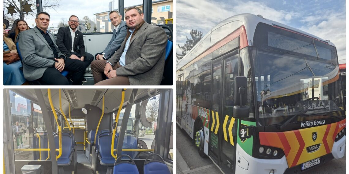 Velika Gorica uvela električne autobuse: Pet novih vozila u gradskom prijevozu