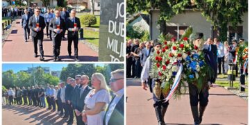 Velika Gorica obilježila Dan državnosti: Kod Golubice odana počast poginulim braniteljima