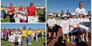 Održan Olimpijski festival vrtića: Djeca se natjecala u atletici i nogometu