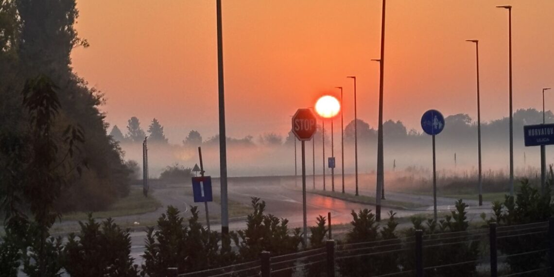 sunce i magla