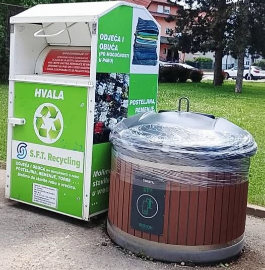polupodzemni spremnici za tekstil