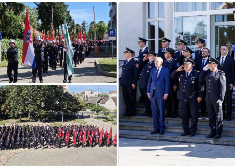 DVD Velika Gorica slavi 150 godina: Vatrogasci iz 40 društava sudjelovali u mimohodu