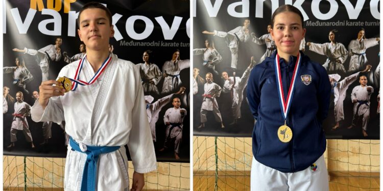 Karate klub Velika Gorica osvojio osam medalja na međunarodnom Kupu Ivankovo