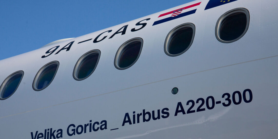 Ime Velike Gorice sada nosi Airbus A220