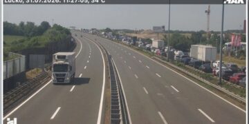 Zatvorena autocesta između Lučkog i Donje Zdenčine