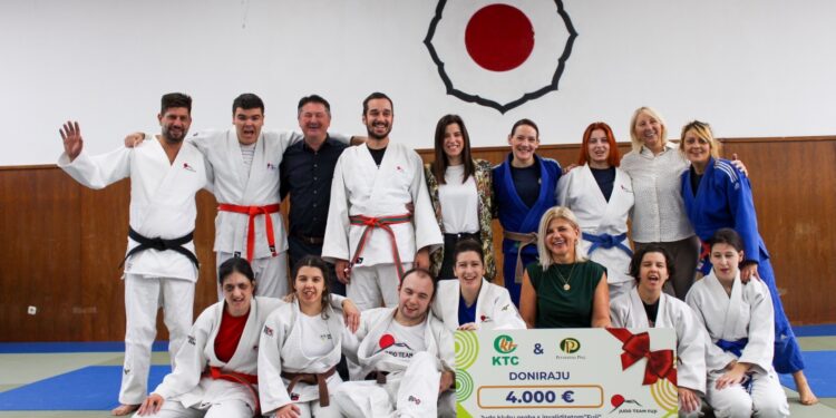vrijedna donacija Judo klubu osoba s invaliditetom „Fuji”