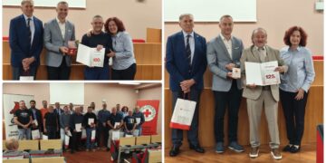Velika Gorica nagradila 57 darivatelja krvi