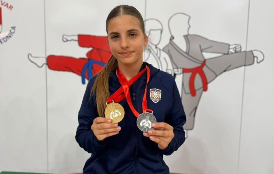 Ena Lukačić osvojila zlato i srebro