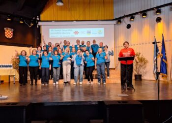 Gradski zbor Franjo pl. Lučić osvojio srebrnu plaketu u Bakru