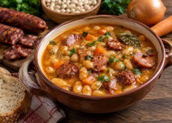 Recept naših baka: Varivo od graha sa suhim kobasicama