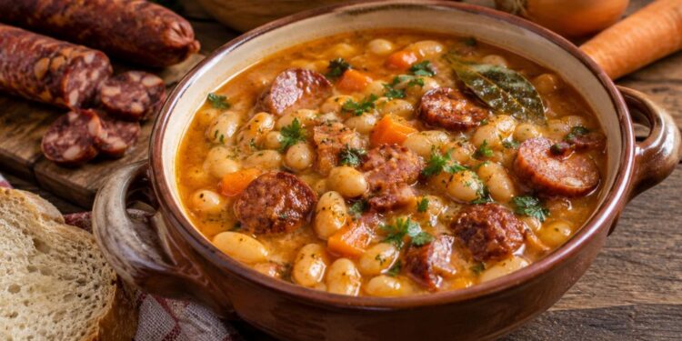 Recept naših baka: Varivo od graha sa suhim kobasicama