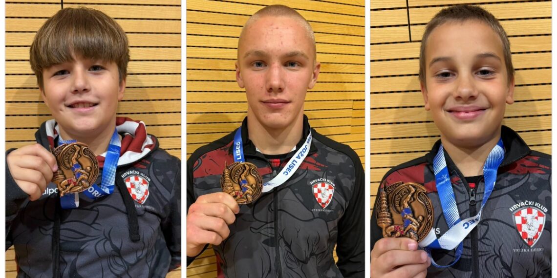 Mladi gorički hrvači osvojili tri medalje