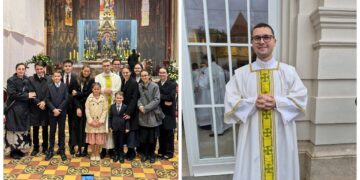Velikogoričanin Ljudevit Marija Jaroš zaređen za đakona